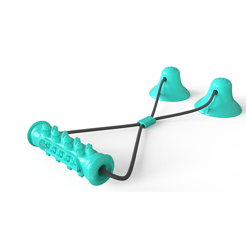 Dog Toy Double Suction Cup Pull Rope Molar Bite Resistant Tooth Cleaning Stick Pet Products — image 6