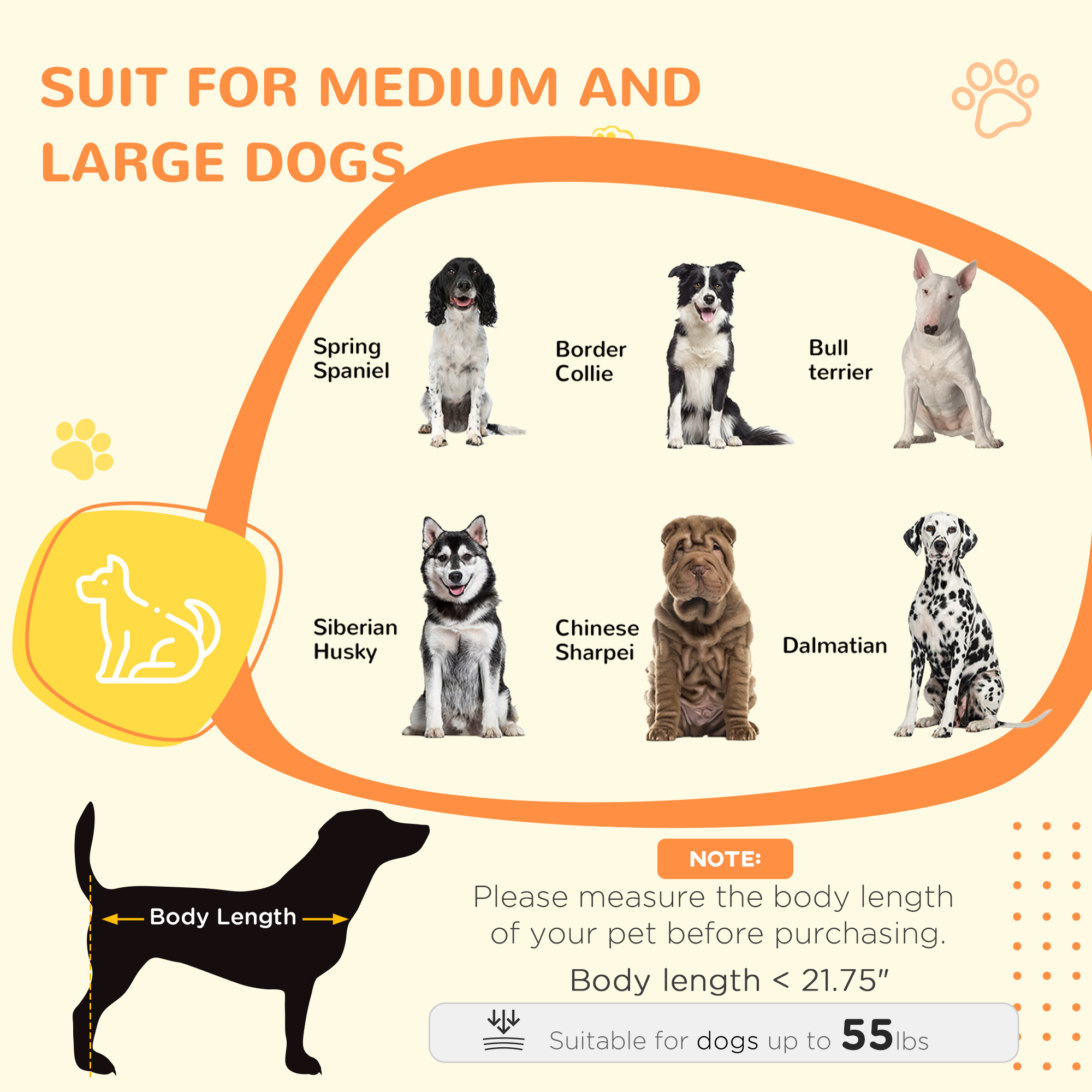 Caja de Perro para Mascotas Grandes con Almacenamiento, 47", Gris — imagen 4