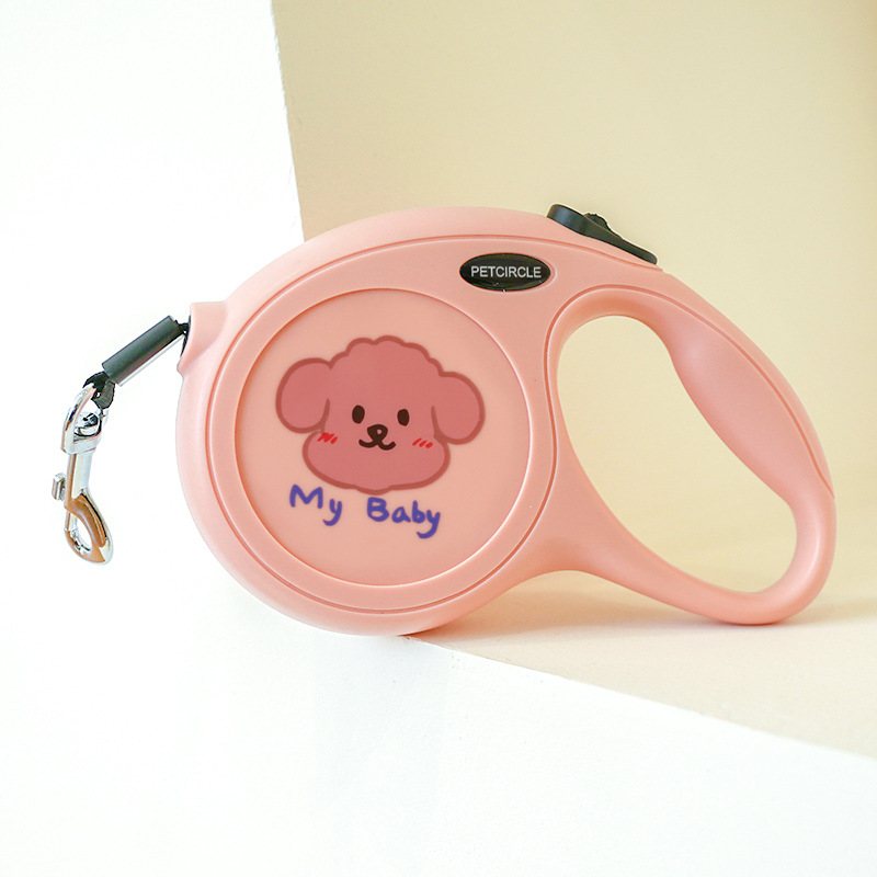 Cuerda de Tensión Retráctil para Perros Cuerda de Cadena para Paseos de Perro Accesorios Diarios para Mascotas — imagen 4