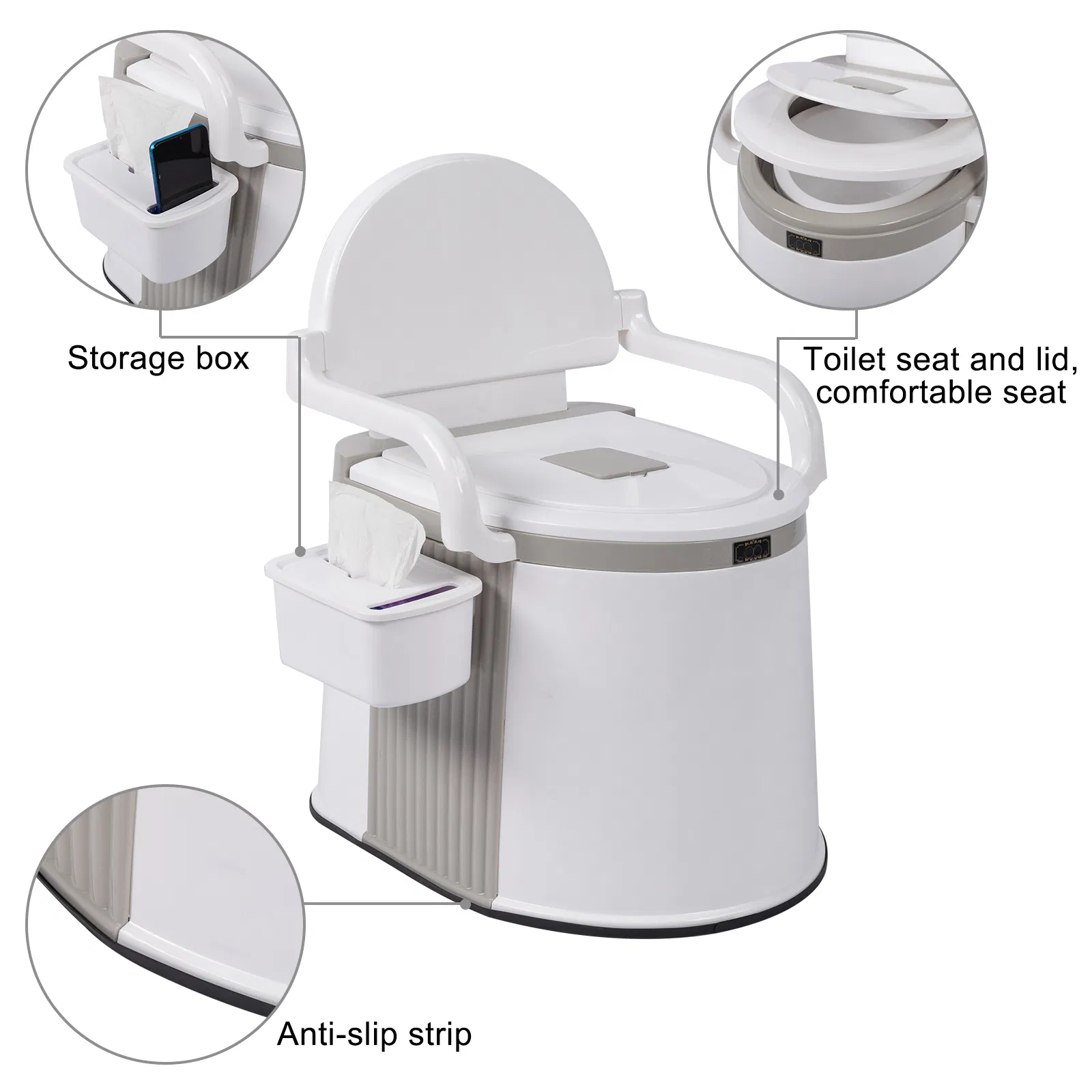 Outdoor Portable Toilet/Portable Travel Toilet for Camping /Hiking Toilet / /Fishing Toilet…/ — image 12