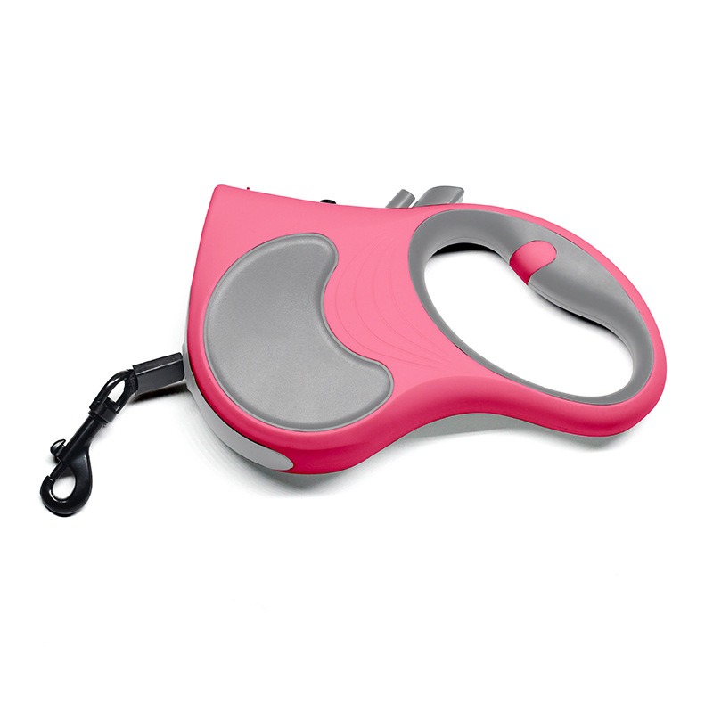 Small and medium-sized dog leash with light automatic telescopic walking rope and dog chain — image 2