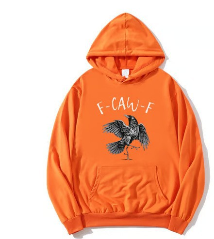 Crow Print Hoodie Sweatshirt Men's Casual Sportswear — image 12