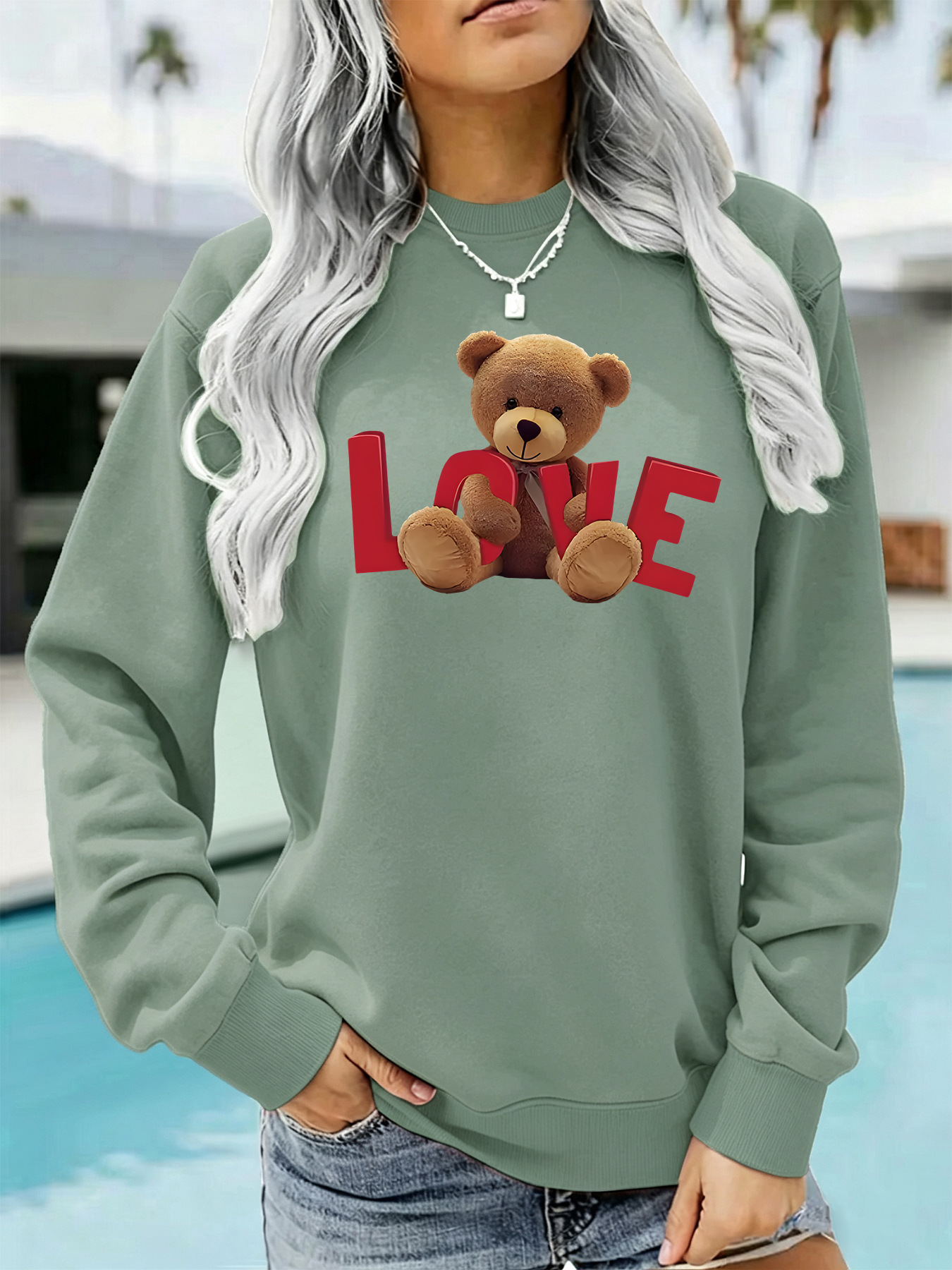 Little Bear Doll Valentine's Day Hoodie — image 9
