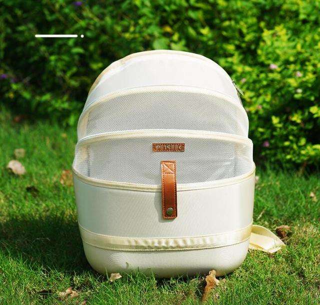 Pet Baby Bag Small Cat Bag Dog Shoulder Travel Bag Light Space Capsule Travel Bag — image 3
