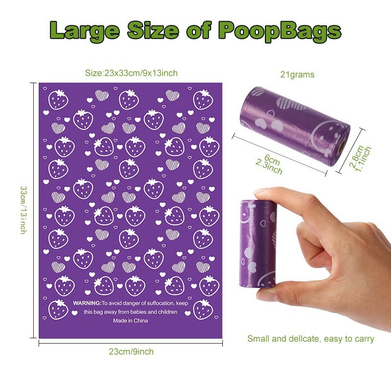 Pet cleaning products biodegradable pet garbage bags — image 11