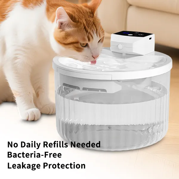Filtro de Agua para Mascotas, Capacidad Grande, Dispensador Automático de Agua para Gatos Sin Necesidad de Recargar Diariamente, Bomba Ultra-Silenciosa Amigable con el Sueño — imagen 1