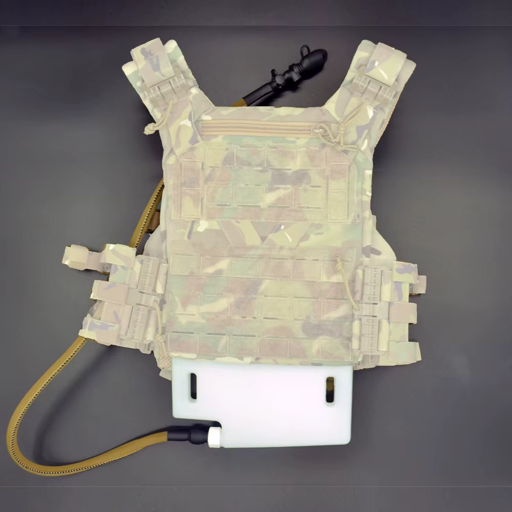 Vestigio Táctico 1.5L Corte de Placas Almacenamiento de Hidrógeno Caso de Hidratación Panel de Agua Bolsa de Agua para Carcasa de Placa JPC CPC AVS — imagen 2