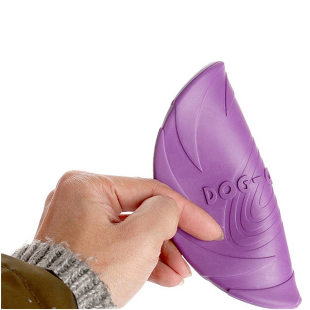Interactive Dog Chew Toys Resistance Bite Soft Rubber Puppy Pet Toy for Dogs Pet Training Products Dog Flying Discs — image 3
