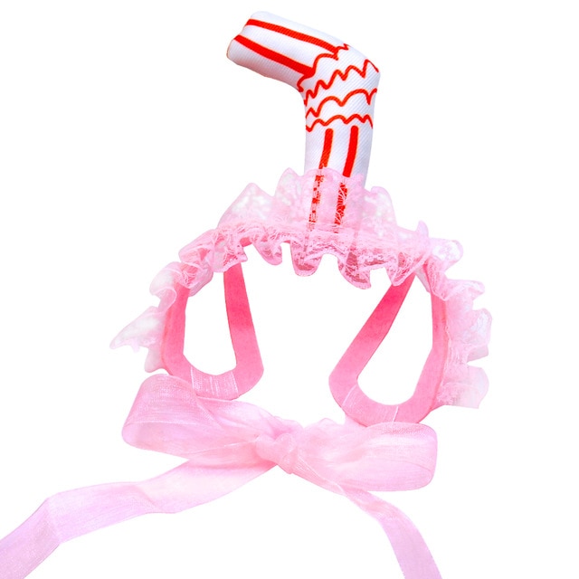 Sombrero de Paja con Encaje para Perros - Diseño Cálido y Adorable para Fiestas de Cumpleaños — imagen 7