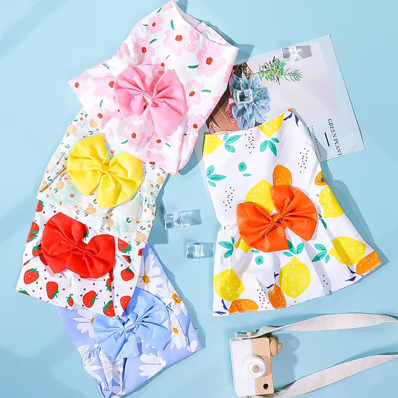 Ropa de Verano para Perros: Vestido con Bow y Encaje para Chihuahuas, Poodles y Pequeños Canes — imagen 4