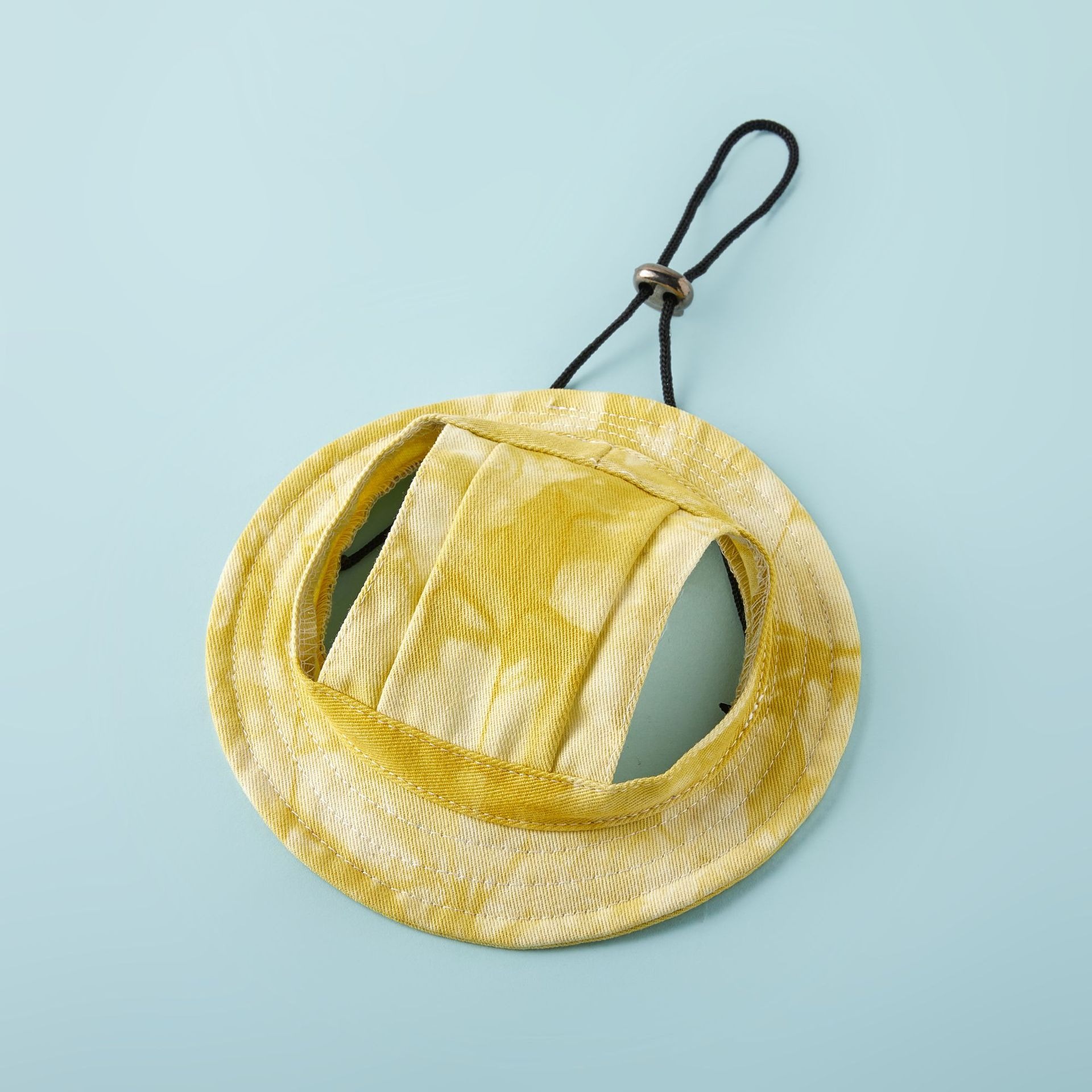Nuevo Sombrero para Mascotas con Orejas, Algodón, Lazo Teñido, Sombrero para Perro, Anti Desgaste, Sombrero Solar — imagen 1