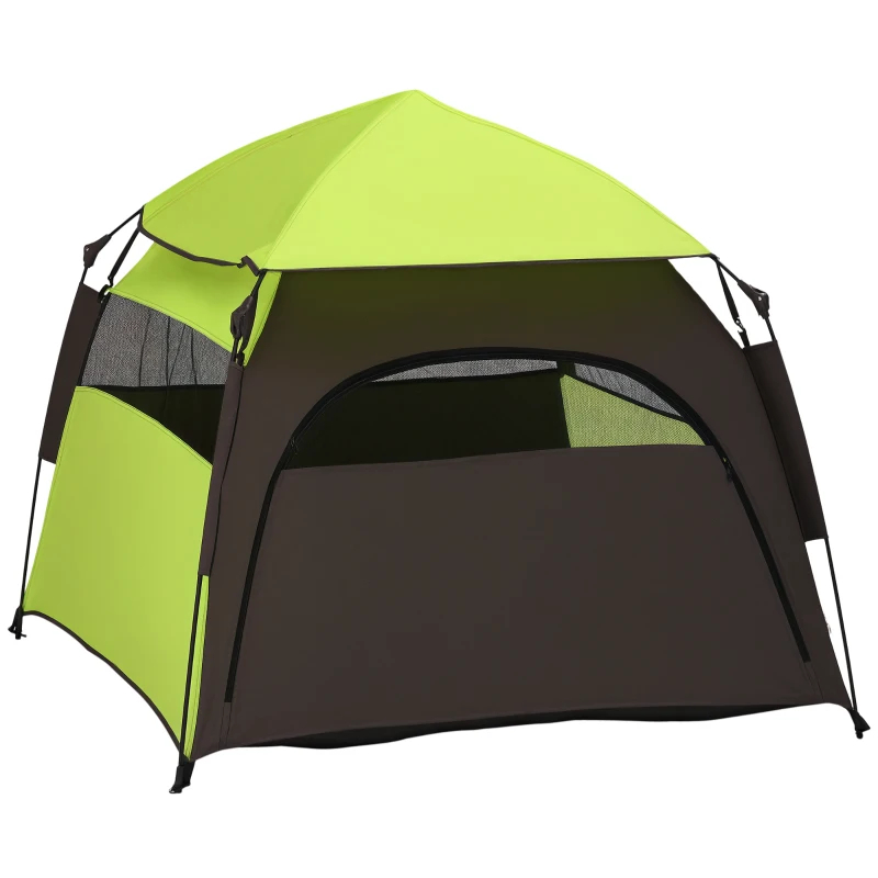 Tenda de Camping para Perros PawHut - Para Perros Grandes y Extra Grandes, Tenda Portátil con Bolsa de Transporte para Playa, Jardín, Hogar — imagen 2