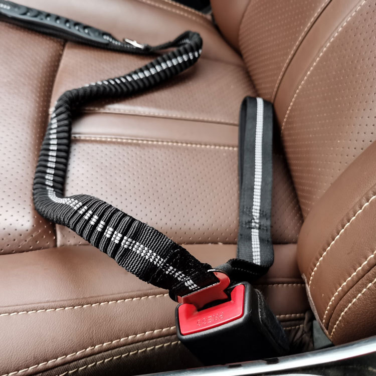 2.5*135CM Correa Elástica para Perro de Fábrica con Cinturón de Seguridad Reflectante para Auto — imagen 4