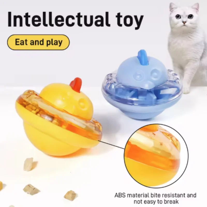 Funny Chicken Shape Cat Dog Food Dispenser Toy Interactive Slow Feeder Puzzle Toy for Cats and Dogs — image 1