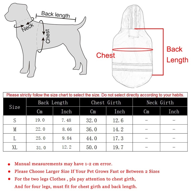 Chaquetas de Agua para Perros y Gatos de Verano S-XL Chaqueta con Capucha Impermeable para Mascotas Ropa de Vestir #F#40JE14 — imagen 2