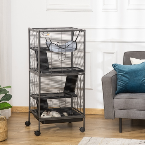 Metal Critter Cage Rolling Large Ferret Cage — image 1