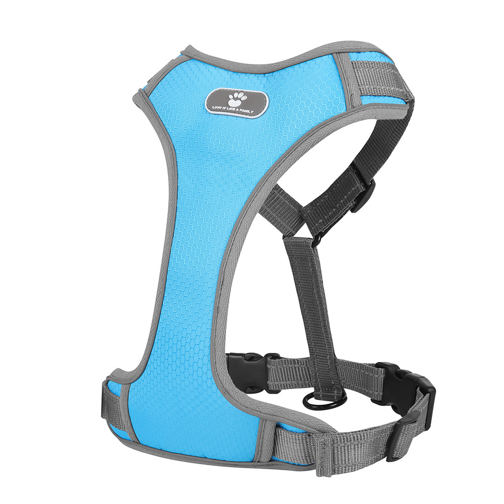 Pet Harnesses accesorios Oxford Cloth Reflective Adjustable EVA Inner Breathable Comfortable Dog Vest — image 6