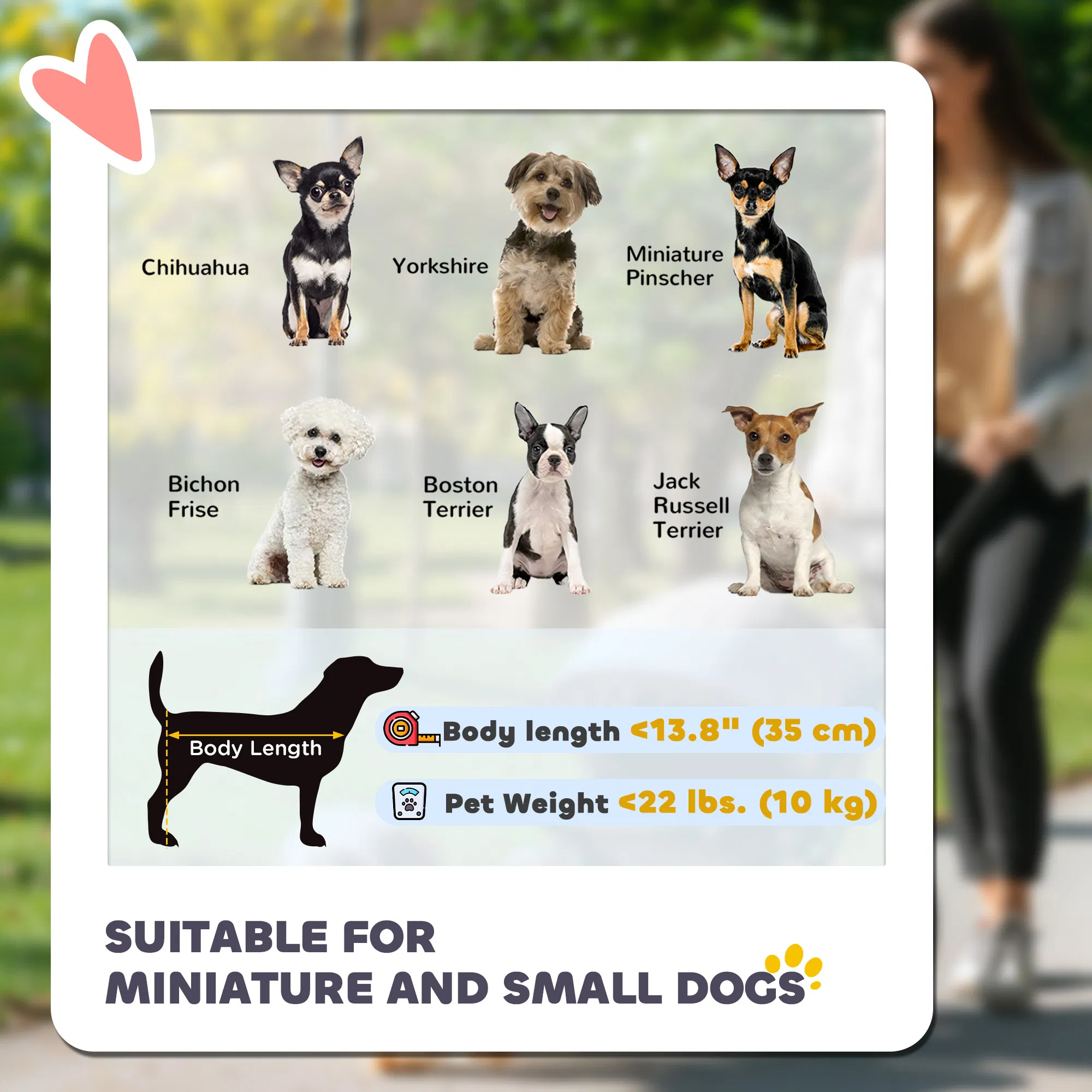 Dog Stroller, One-click Folding Pet Stroller with Cup Holder, 4 Wheels Travel Carrier w/ Brakes, 360° Swiveling Front Wheels, Storage Basket, for XS/Small Dogs Cats, Black — image 5