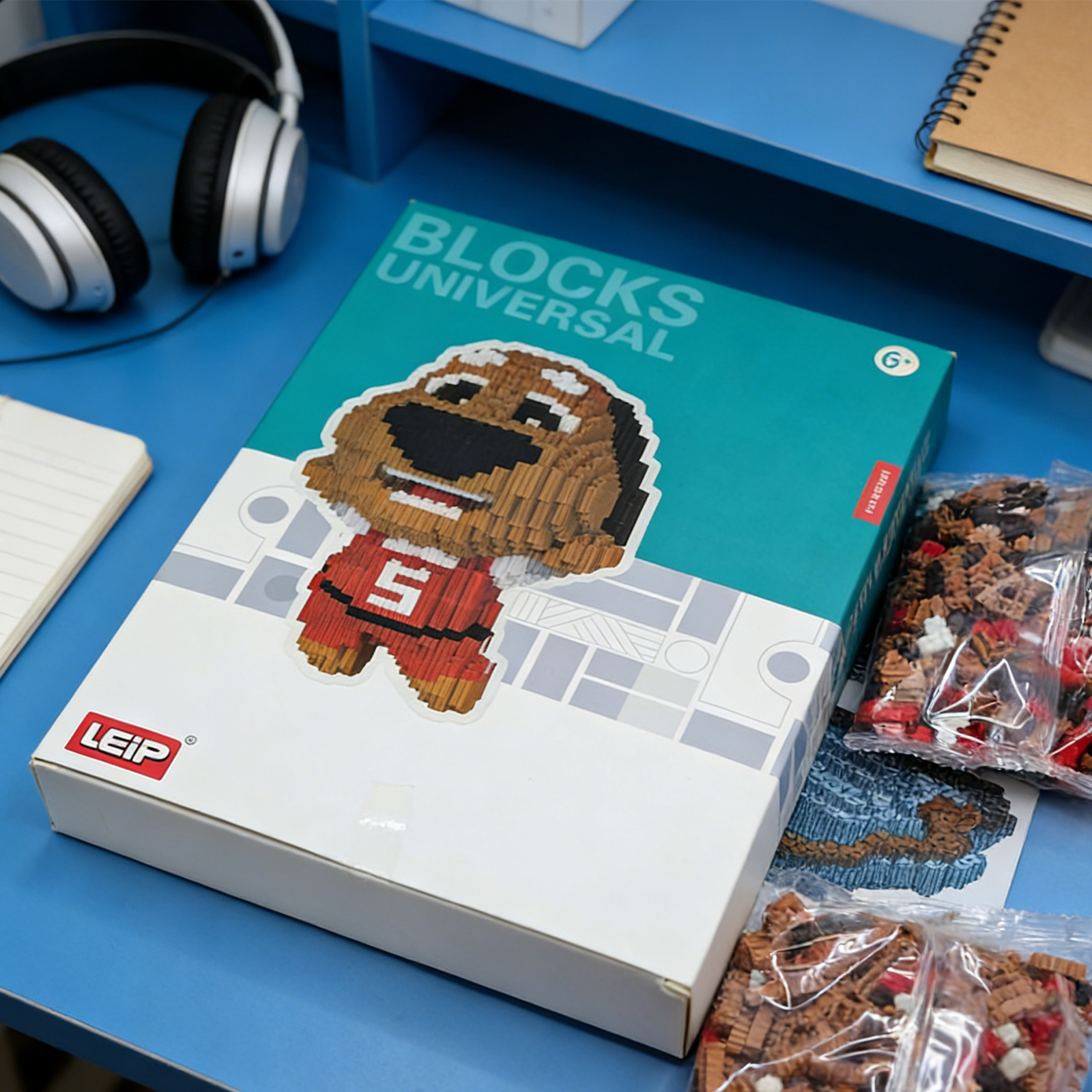Dog Building Block-Brown — image 4
