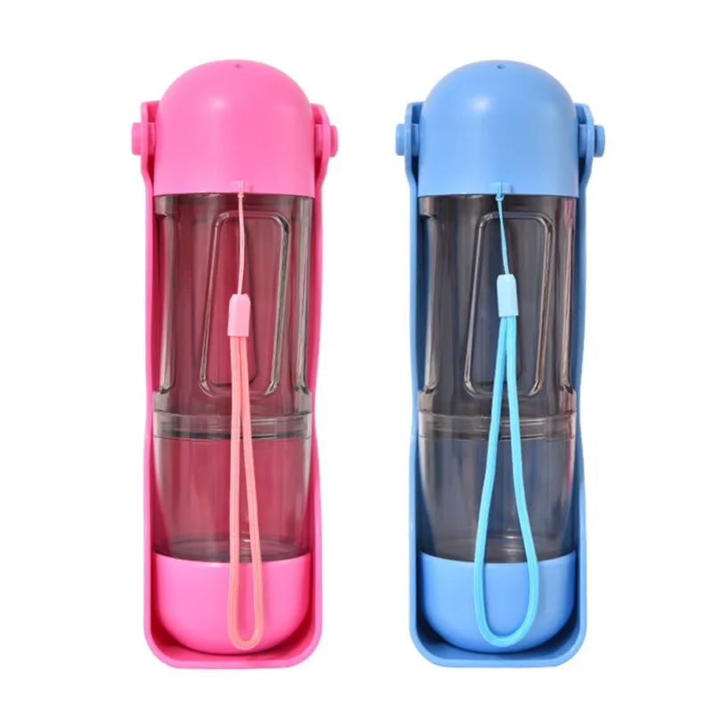 Botella de Agua Portátil 4 en 1 para Perros, Bebedero para Perros Pequeños y Grandes, Dispensador de Agua para Alimentación, Botellas para Exteriores para Gatos y Perros — imagen 2