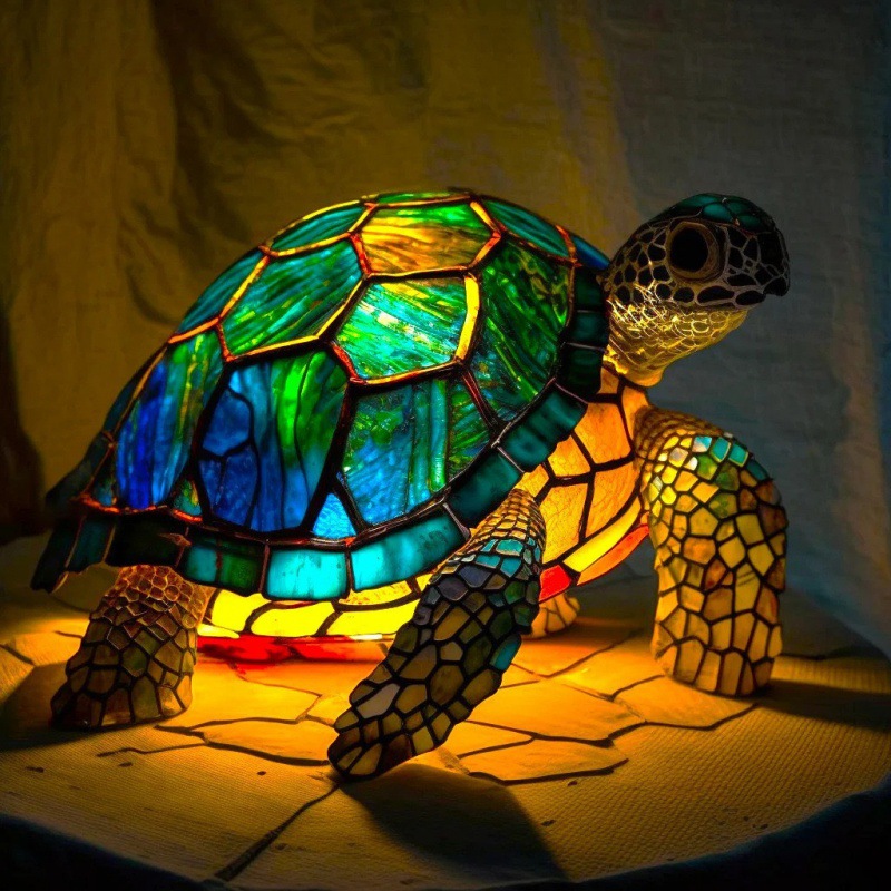 3D Colored Animal Light Desk Lamp Animal Series Decorative Night Light Animal Elephant Owl Cat Vintage Table Lamp Home Decoration — image 5