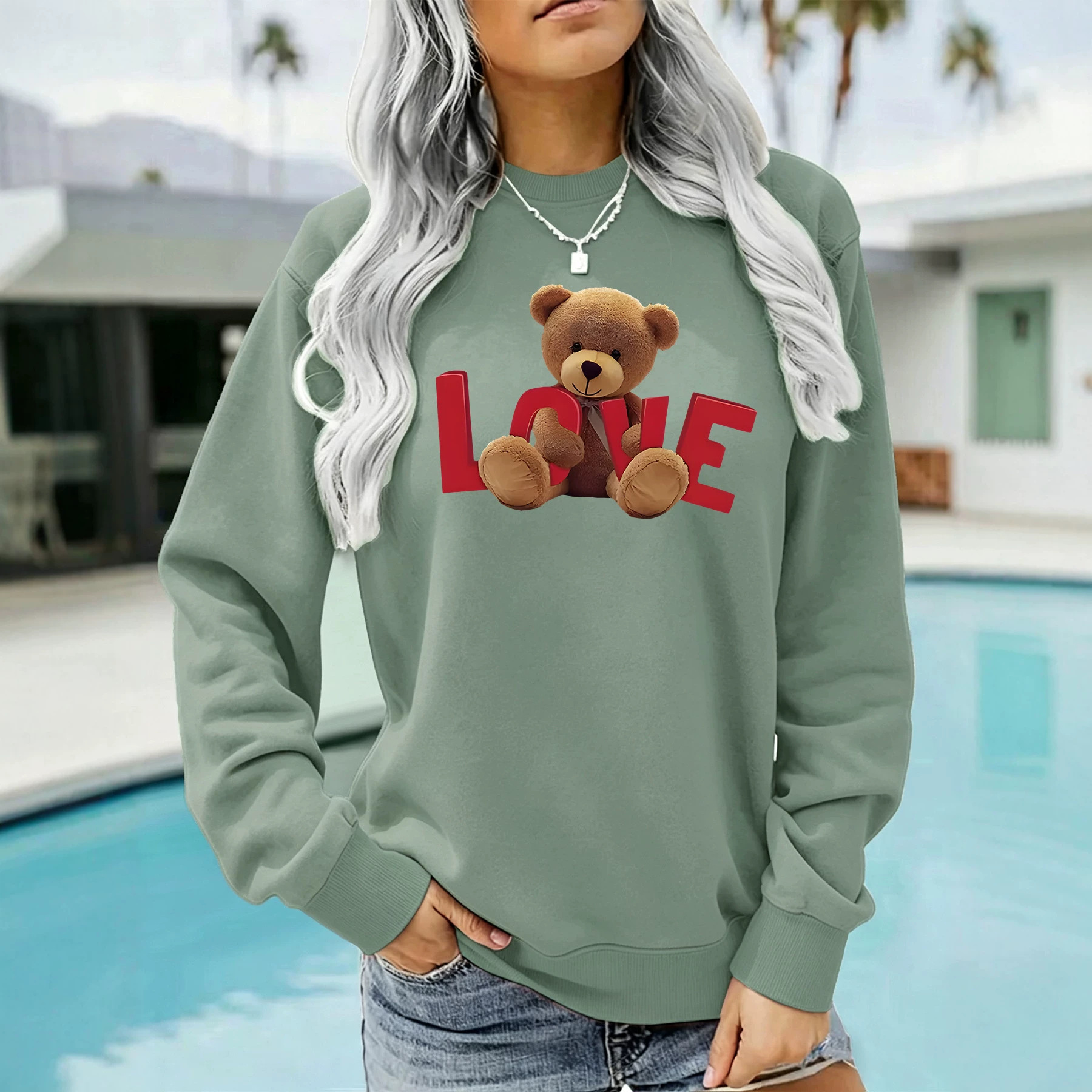 Little Bear Doll Valentine's Day Hoodie — image 5