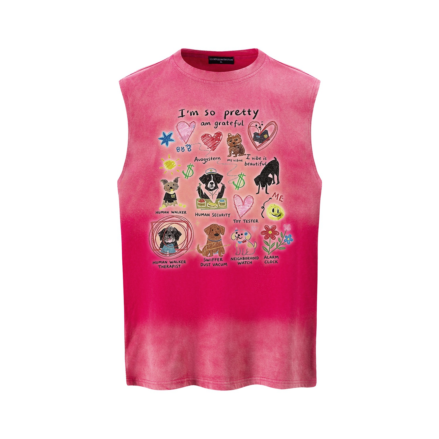 Different dog graffiti vests — image 1