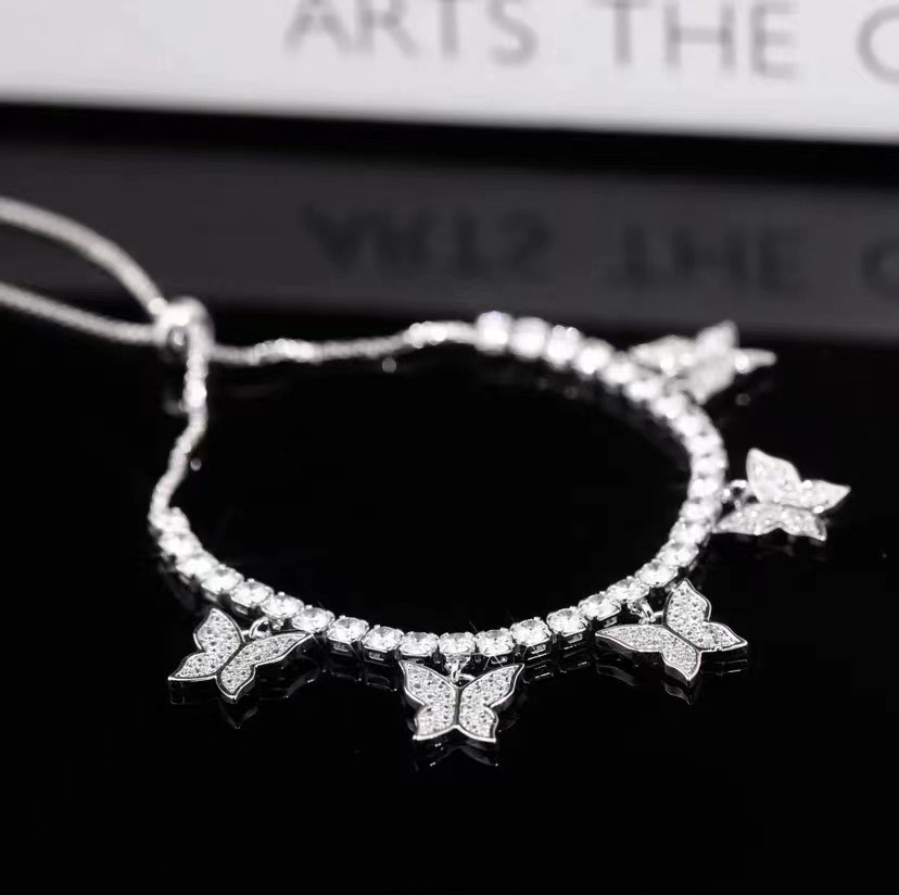 Multi Butterfly Bracelet Light Luxury Niche Micro-set Zircon — image 3