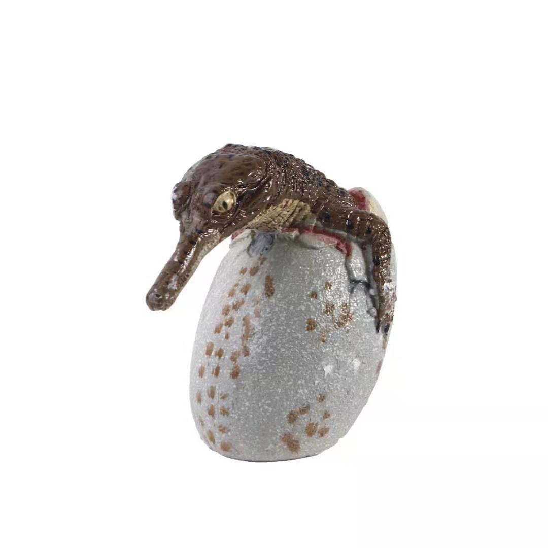 Animal skull resin handicraft simulation dinosaur egg skeleton fossil hatching egg dinosaur ornament — image 2