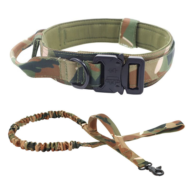 Collar Táctico para Perros - Collar de Nylon Exterior para Canes Grandes y Medianos - Collar para Perro — imagen 9