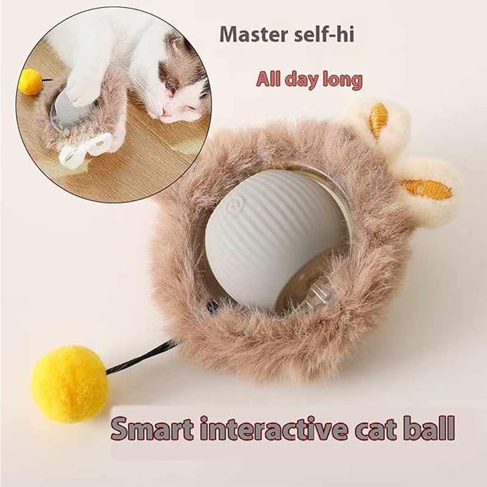 Pelota Interactiva Rodante para Gatos — imagen 6