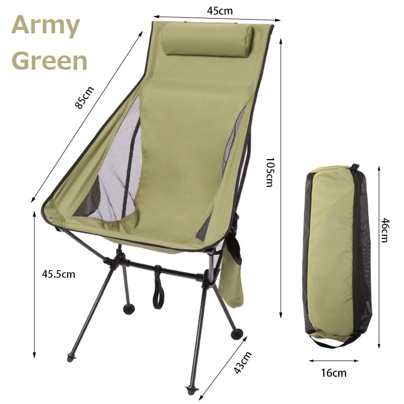 Recliner Outdoor Folding Chair Fishing Chair — image 6
