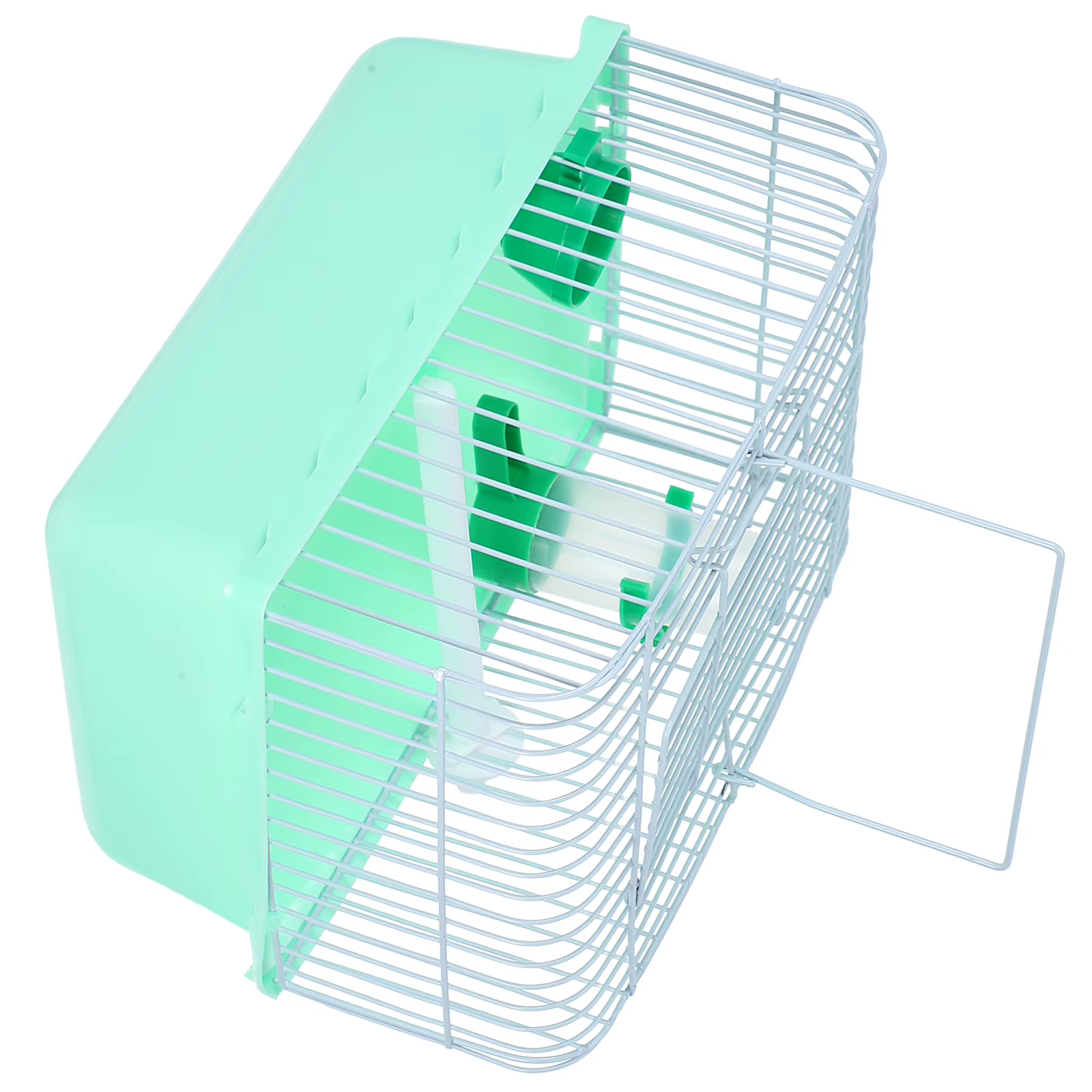 Caja Portátil para Pájaros: Hábitat Espacioso para Mascotas, Bebedero y Comedor para Viajes — imagen 5
