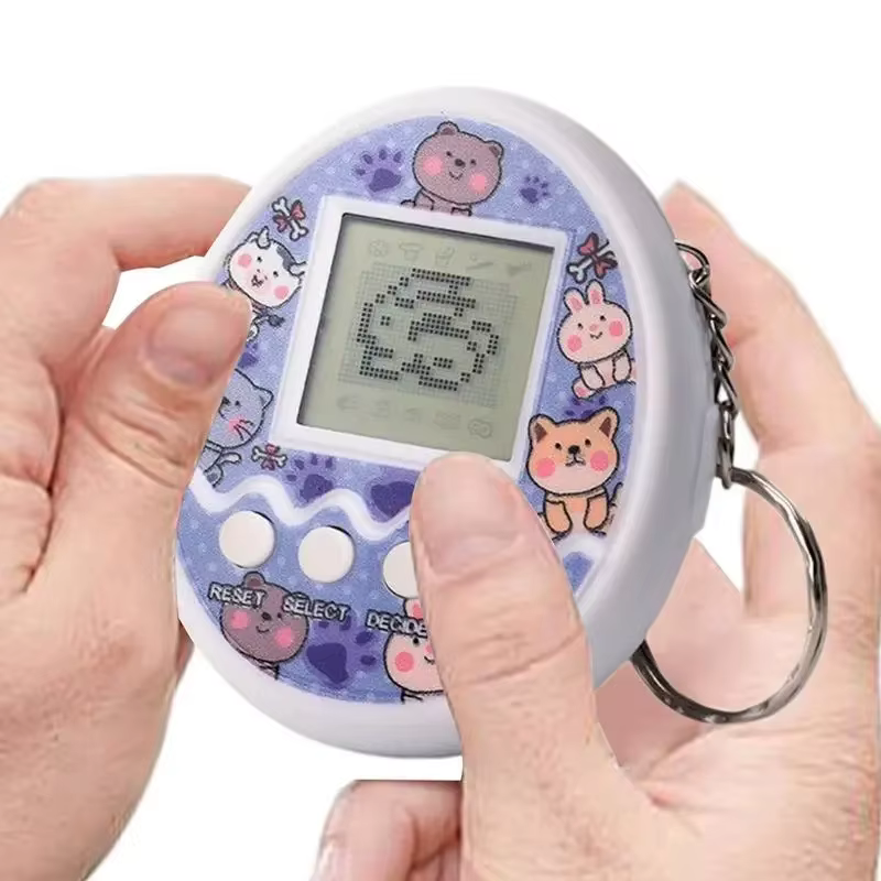 Juguetes Electrónicos de Mascotas Virtuales Tamagotchi en Ruso Original Alemán Español Polaco Animales Digitales para Niños Pixel — imagen 5