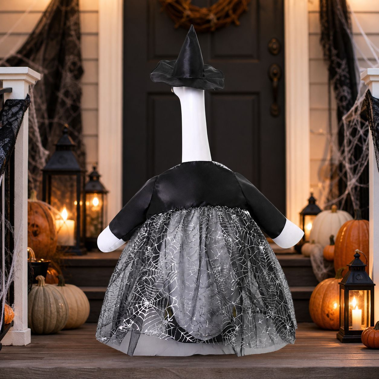 Porch Goose Costume Halloween Funny Goose Outfit Festival Party Doorway Large Goose Clothing — image 4