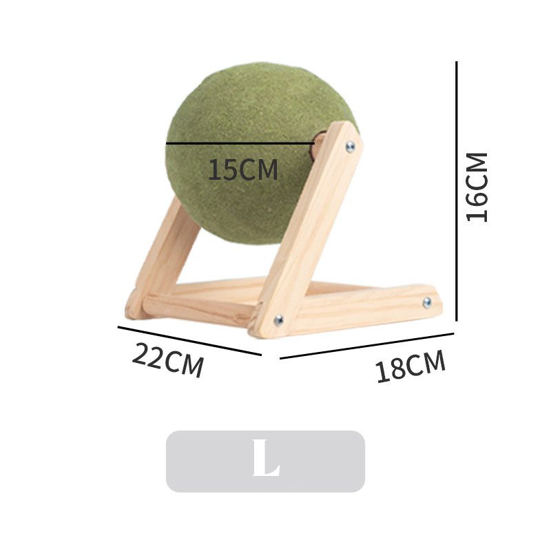 Catnip Balls Catnip Toys For Cats Cat Nip For Cats Safe Healthy Cat Nip Toys Giant Catnip Ball With Holder Cat Toys For Indoor Cats — image 8