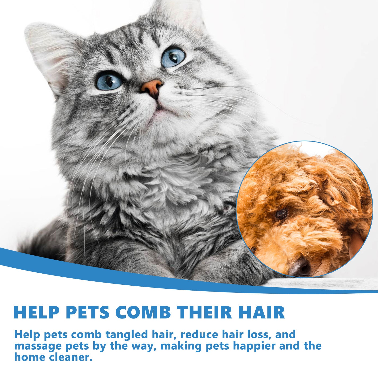 Pet Hair Daily Gentle Cleaning and Scented No-Rinse Care Essence for Cats and Dogs — image 3