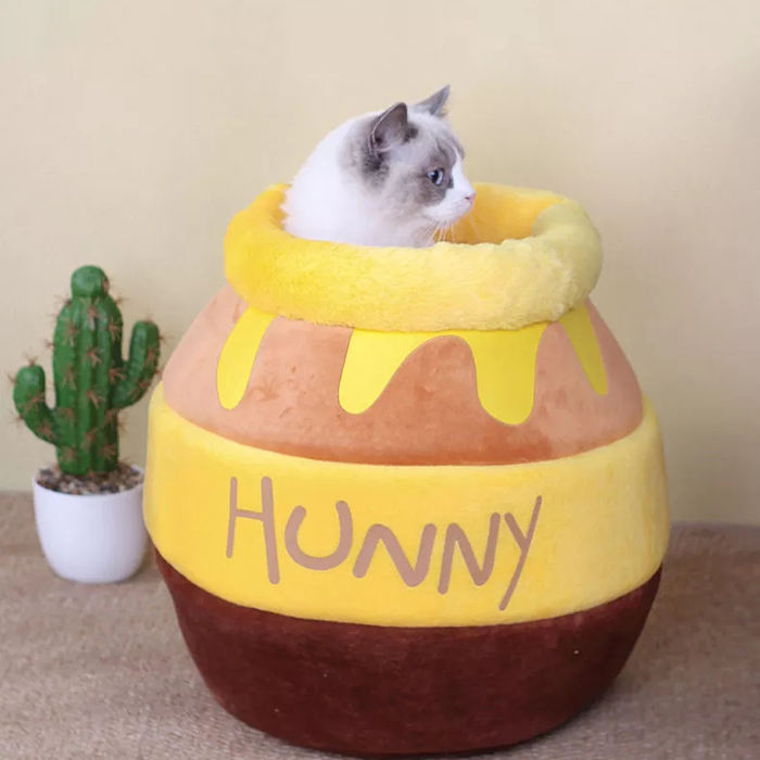 Honey Jar Pet Cat Kennel Winter Warm Pet Supplies — image 3
