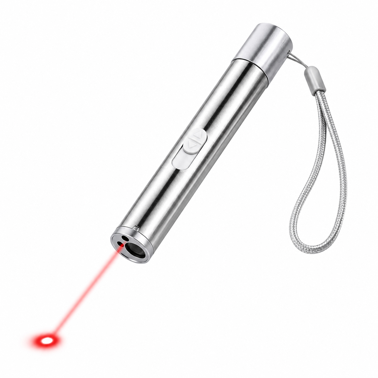 3-in-1 Pet Laser Pointer For Cats & Dogs, Cat Laser Pointer, USB Rechargeable Pet Toy With Red Laser, UV Light & LED Flashlight, Interactive Cat Toy For Indoor Play, Portable Multi-Function Light Pen — image 2