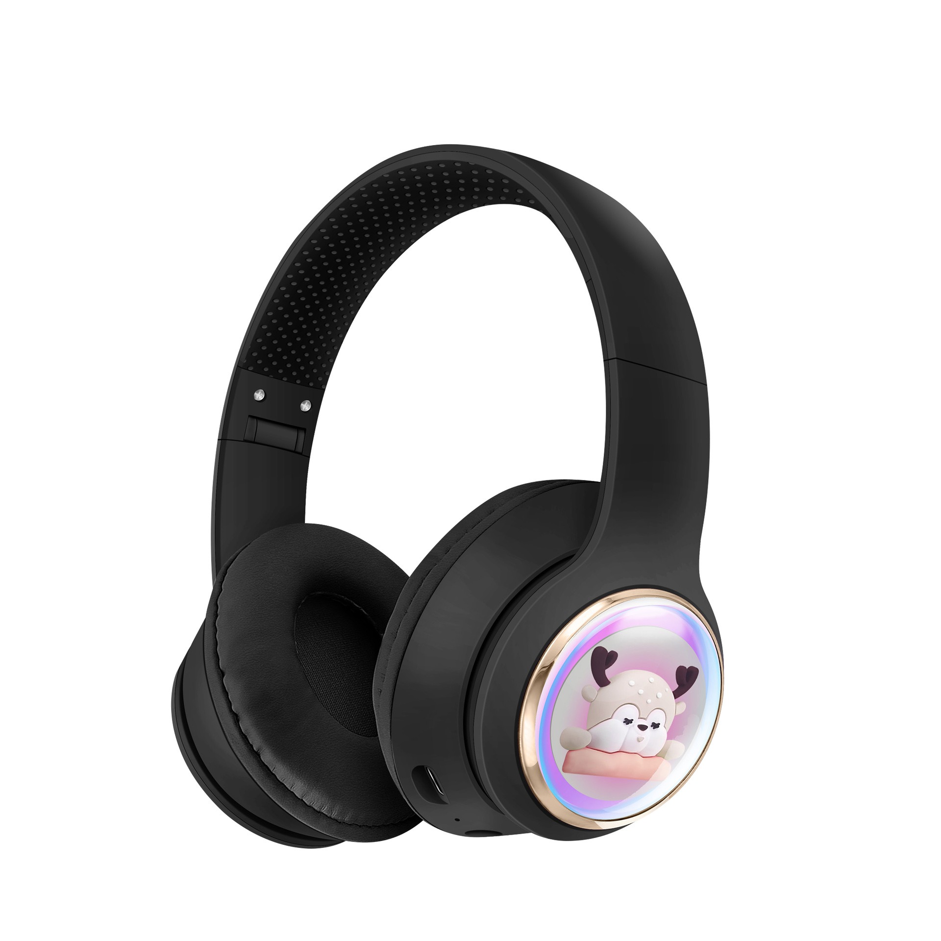 AKZ-56 Earphones Space Cabin Cute Cartoon Pet Bluetooth Headwear Large Battery Earphones Foldable Earphones — image 2