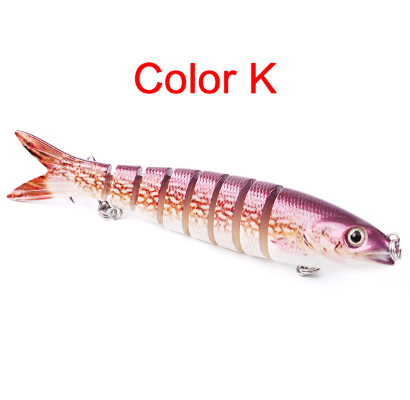 Lureres Artificiales para Pescar Lucio Multisecciones Unidas Secciones Duras de Tiro Lazo para Peces Lucio y Carpín — imagen 15