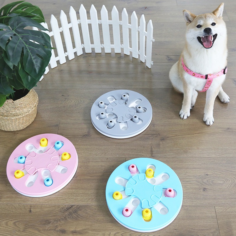 Puppy Pet Puzzle Toy Dog Intelligence Toy Food Hunting Toy Dog Snack Slow Food Leakage Bowl — image 4