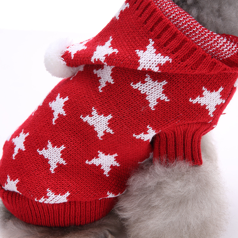 Dog Clothes Christmas Sweater Halloween Pet Clothes Sweater Dog Sweater — image 2