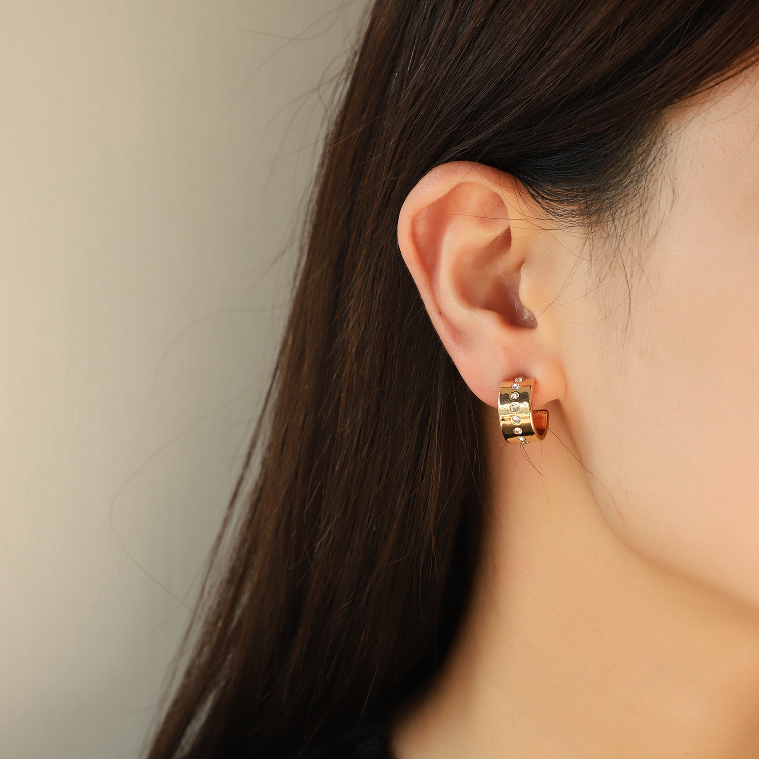 Cuello de Serpiente Plano para Mujer, Estilo Clásico de Cadena doble — imagen 6