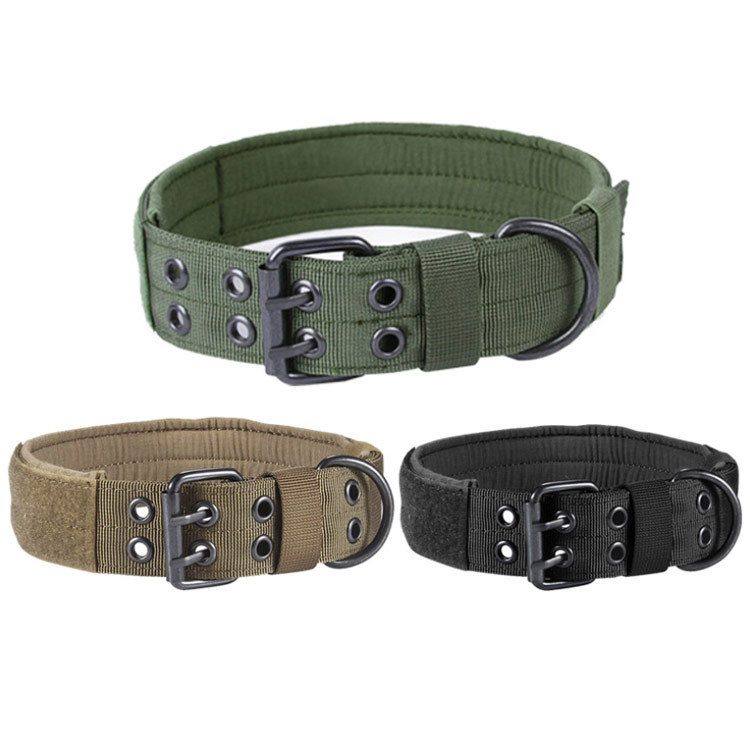 Correa de nylon anti-grind para perro con collar — imagen 1