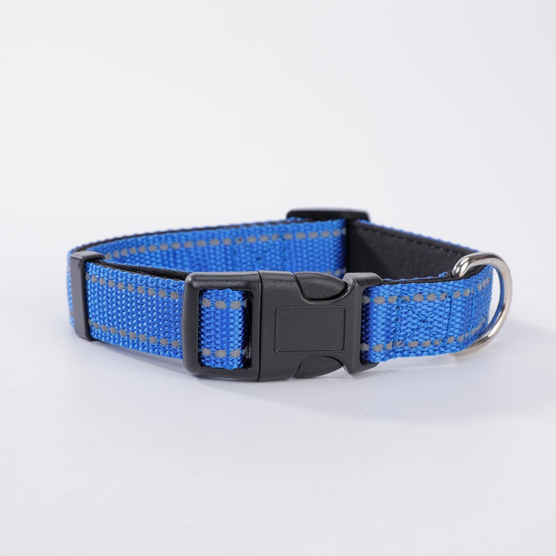 Nylon Material Reflective Neoprene Custom Color Dog Breakaway Collars Personalized — image 6