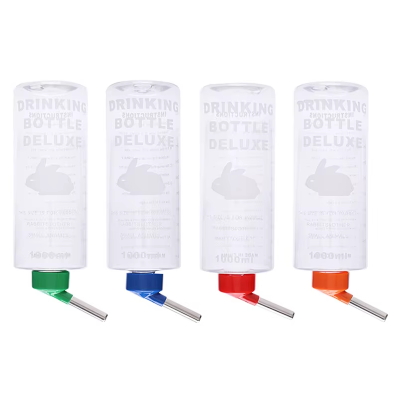 Bottle de Agua Automático para Pequeños Animales 1000 ml - Colores Aleatorios, Suspendido — imagen 6