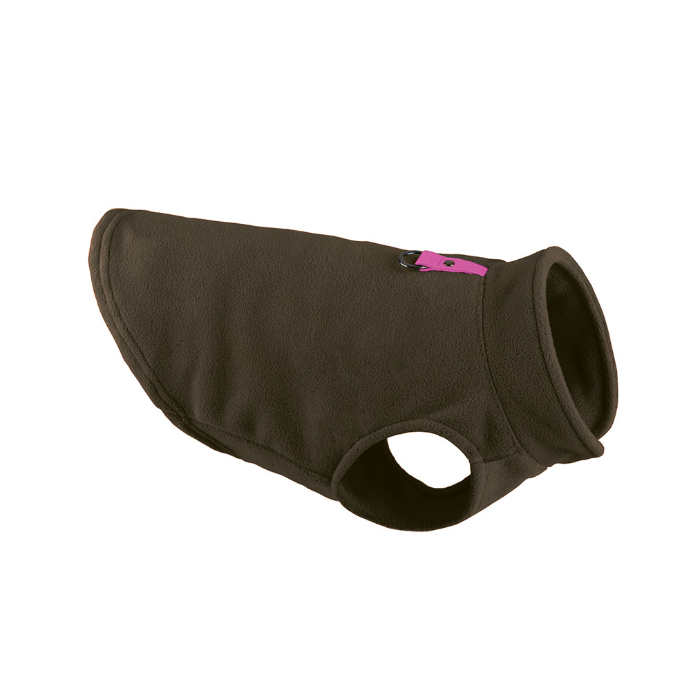 Dog clothing thickened solid color fleece pet dog supplies — image 4