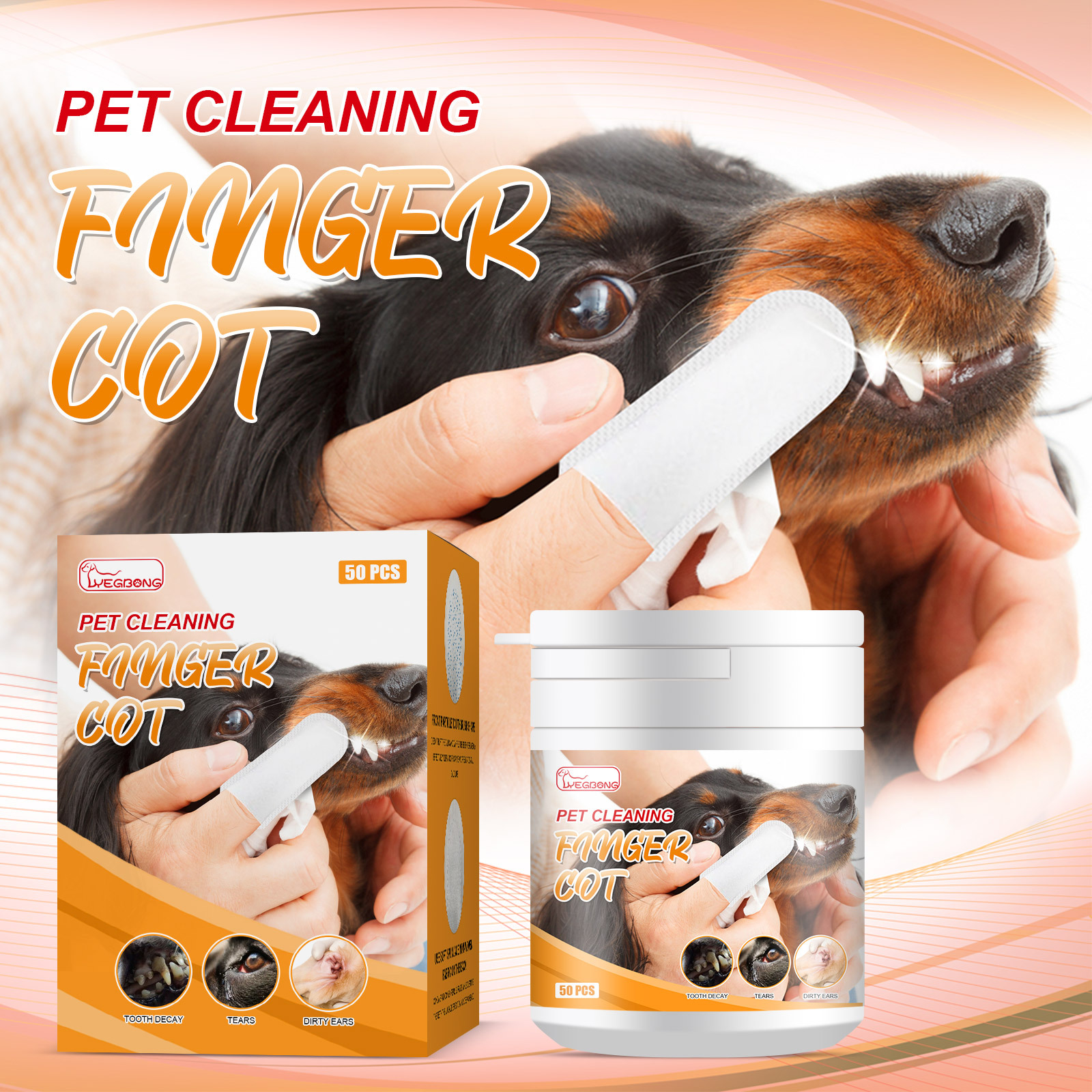 Limpieza Dental de Mascotas, Pelo y Dientes Limpios con Piedras de Tarta Fresca Aliento — imagen 4