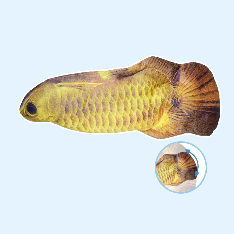 Electric Fish Will Jump, Simulating Fish Glow, Charging, Rocking Fish, Playing Cat Pet Toy — image 16
